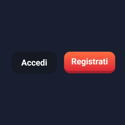 Lucky Hunter login pulsante e registrazione